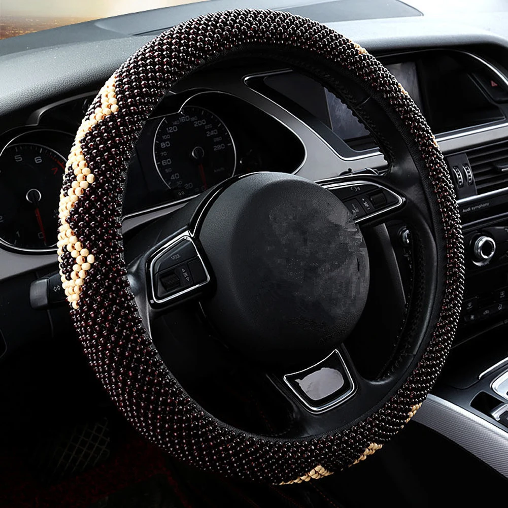 Универсальные Нескользящие дышащие Чехлы для руля 38 см|Чехлы на руль| |