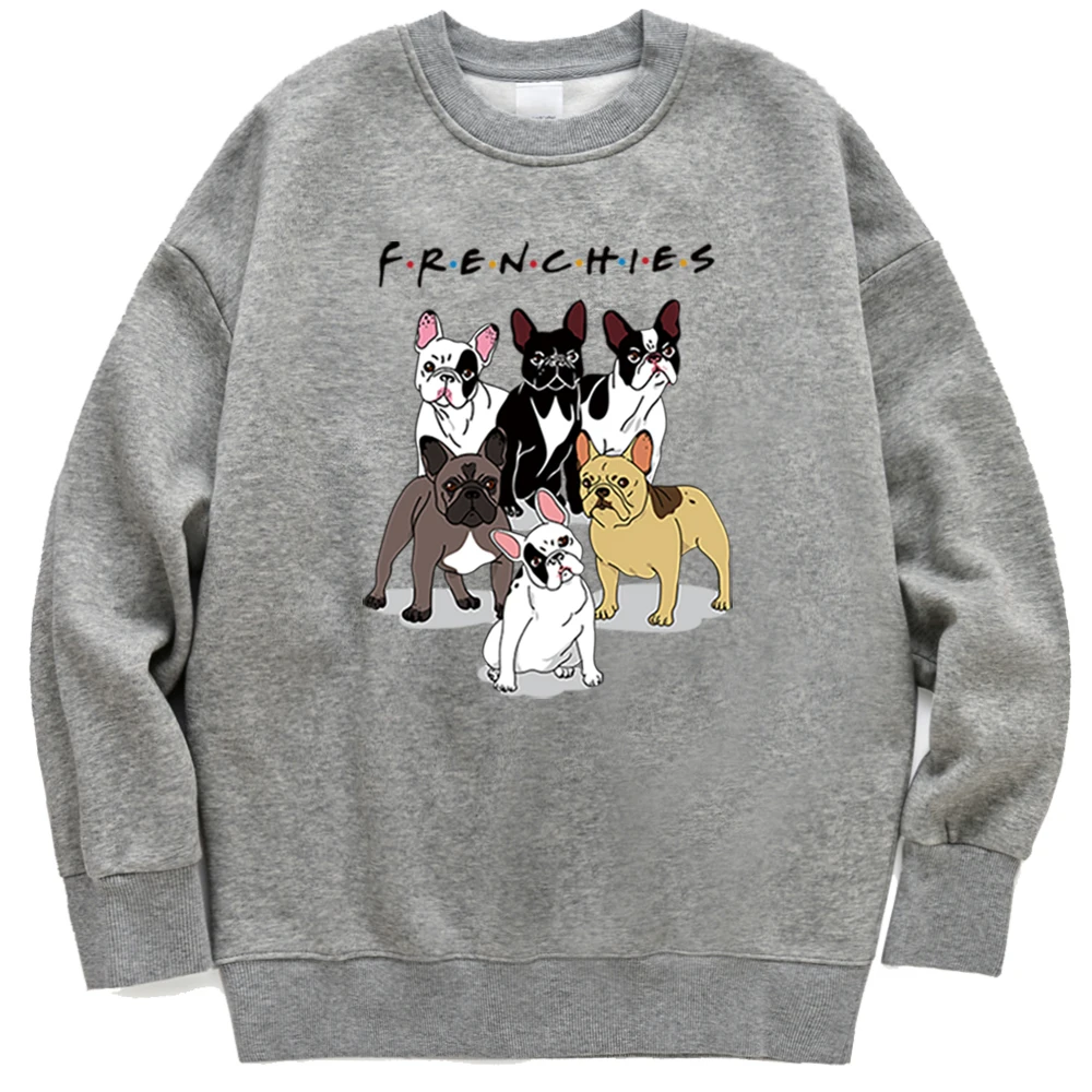 

Funny Little Animal Print Female Hoodies Hip Hop Fleece Sportswear Fashion Crewneck Clothes Autumn Crewneck Pullover Females