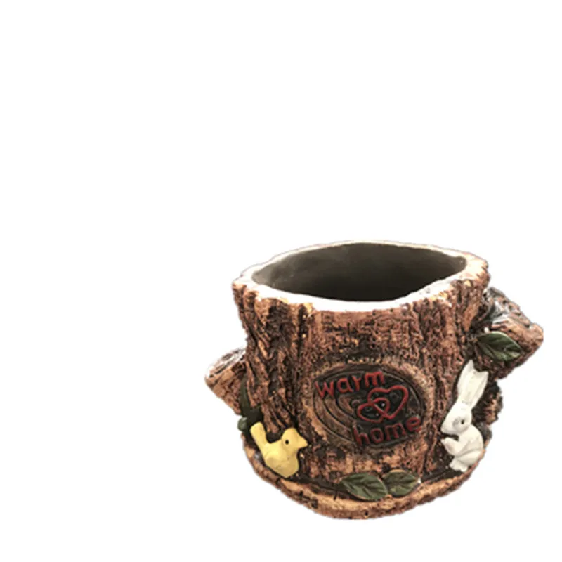 

Tree Shape Personality Handmade Flowerpot Molds for Office Modern Family Room Decoration Cement Pot Mold