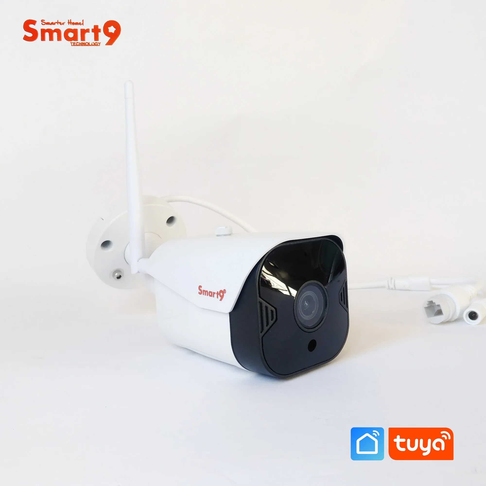 Smart9 открытый пуля Wifi IP камера HD 1080P водонепроницаемый TuYa умный дом решение