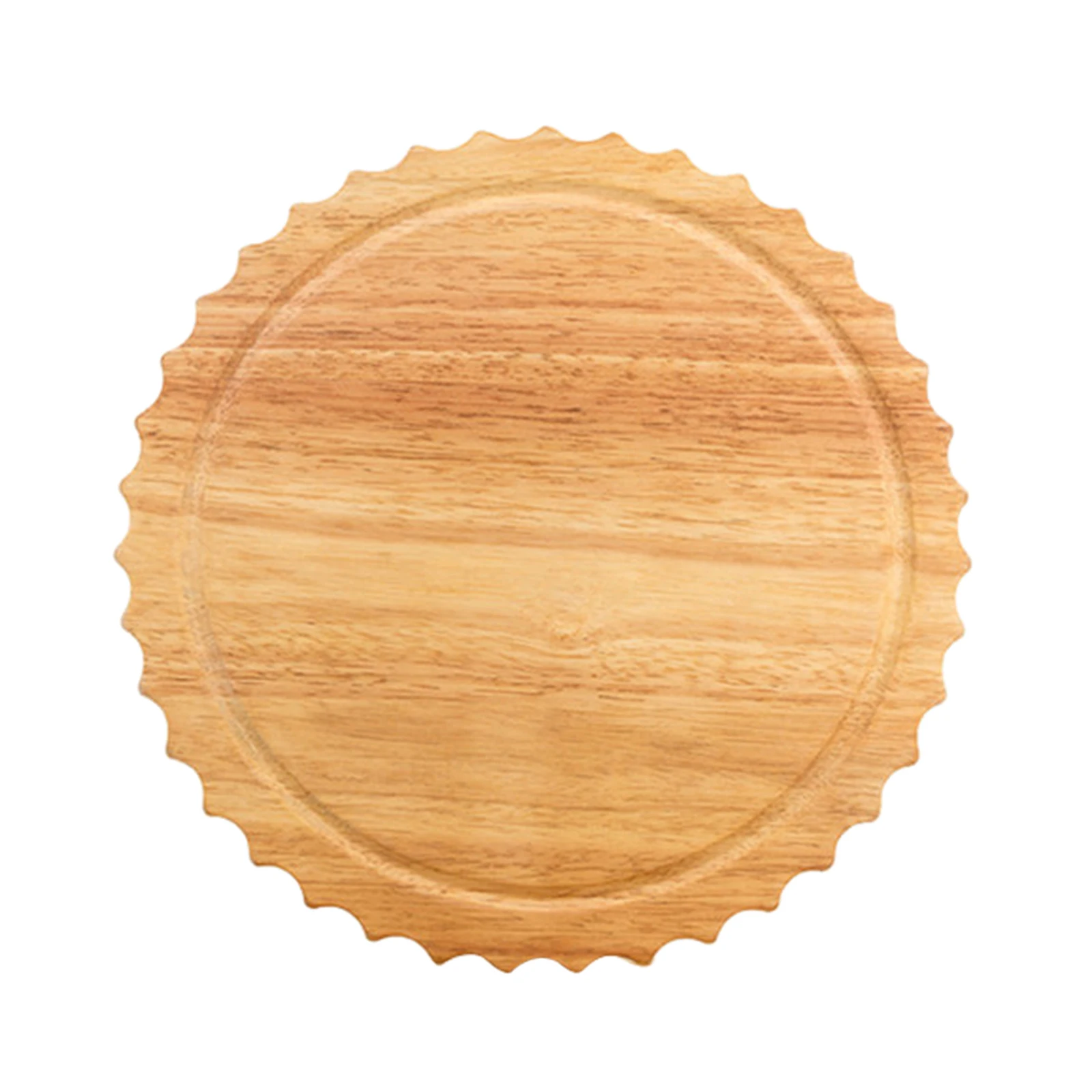 11 inches Round Wooden Cutting Chopping Board Pizza Peel Bread Cake Fruit Serving Tray Storage Organizer Utensils | Дом и сад