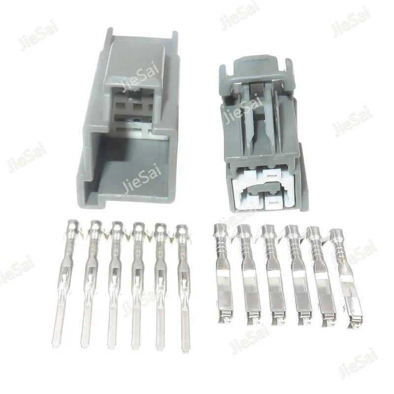 

6 Pin 7282-6454-40 7283-6454-40 Female Male Auto Rear Camera Wire Socket Plug For Ford