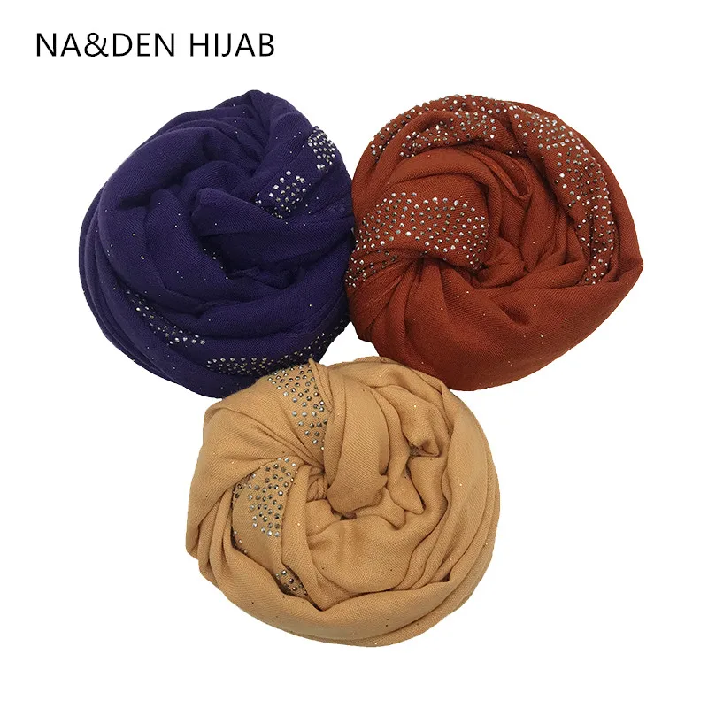 

NEW fashion scarf headscarf woman scarves pashmina beads Muslim wrap fancy viscose hijab scarf bandana elegant muffler 10pcs\lot