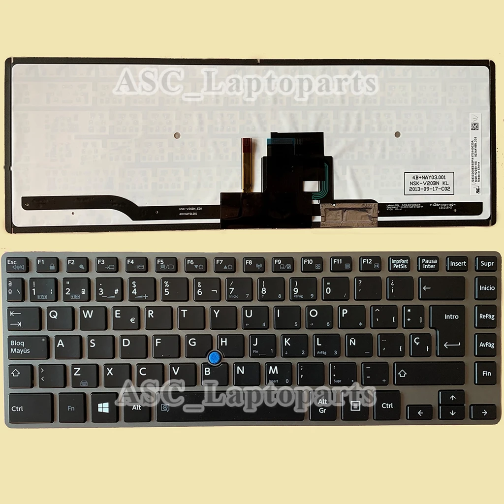 Новая испанская клавиатура Teclado для ноутбука Toshiba Tecra Z40-B1410 Z40-B1420 Z40-BT1400 Z40-B4103S Z40-B4104S