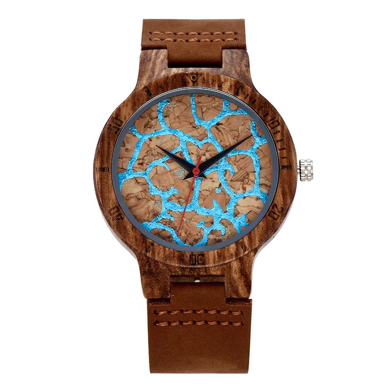 Модные стильные деревянные наручные часы ручной работы для мужчин и женщин