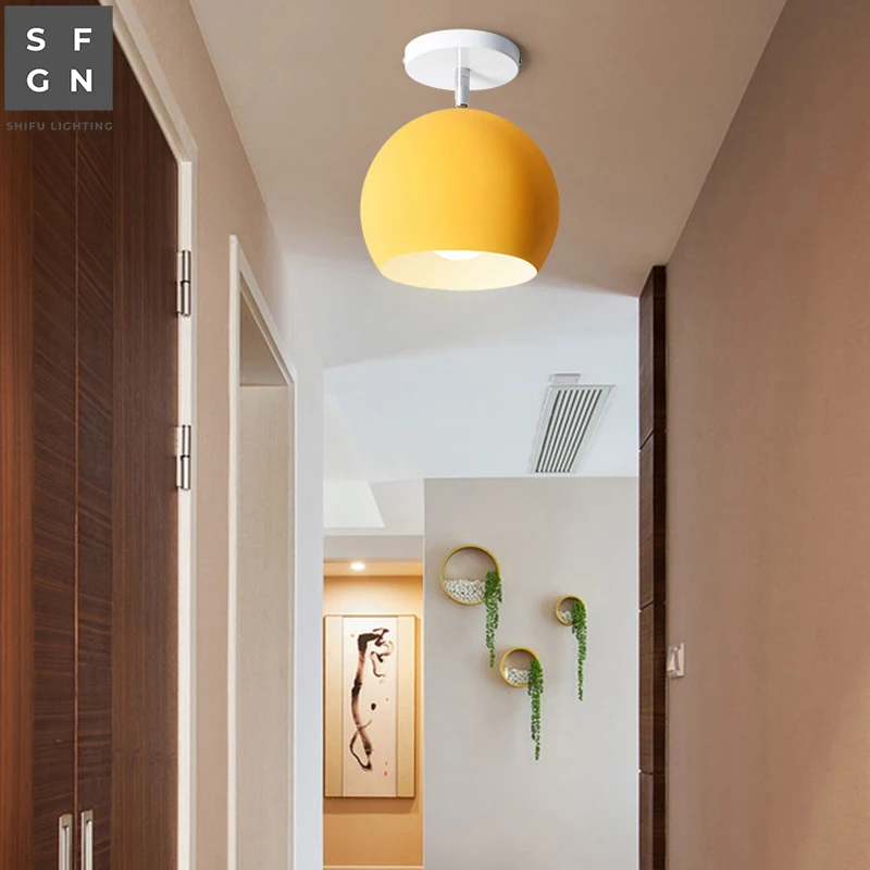 Современный Люстра светильник ing led люстры потолочный s скандинавский железный