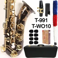 mfc tenor saxophone t 991 t wo10 black lacquer sax tenor mouthpiece ligature reeds neck musical instrument accessories