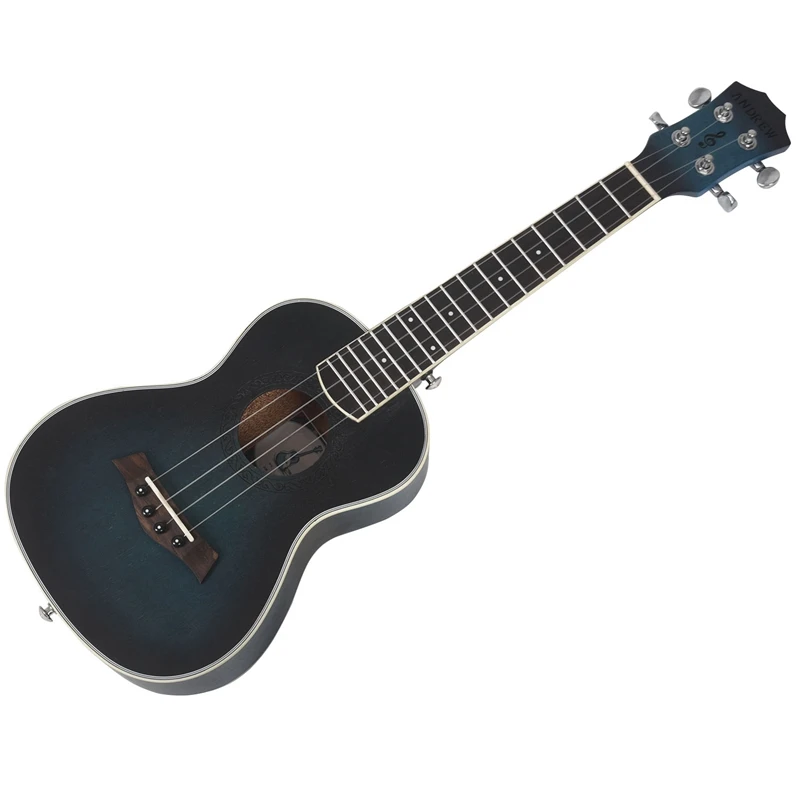 

Укулеле концертное, 23 дюйма, 4 струны, гавайская гитара из красного дерева