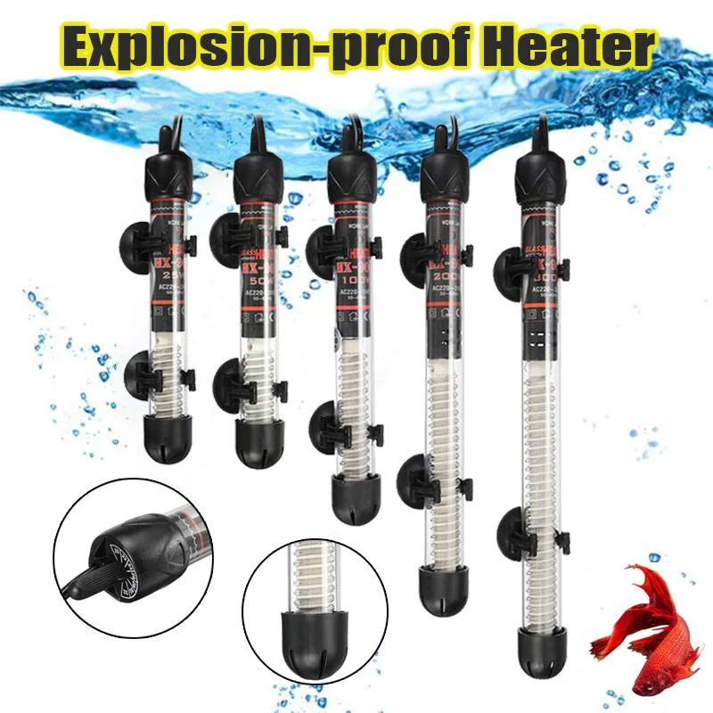 

New 100W 220V Automatic Aquarium Constant Temperature Heating Rod Power Saving Fish Tank Water Aquarium Kit EU Plug