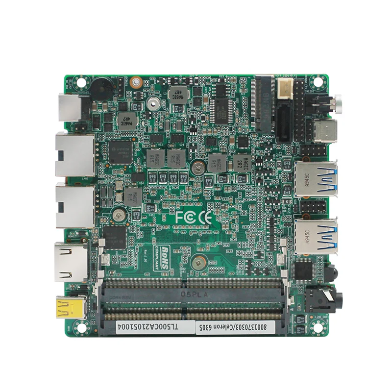 Заводская цена x86 Встроенная Промышленная материнская плата 11gen I5 -1135G 7 CPU nuc с USB 3 1