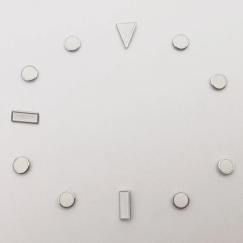 Циферблат часов с синим светящимся циферблатом метки часовых индексов для Submariner