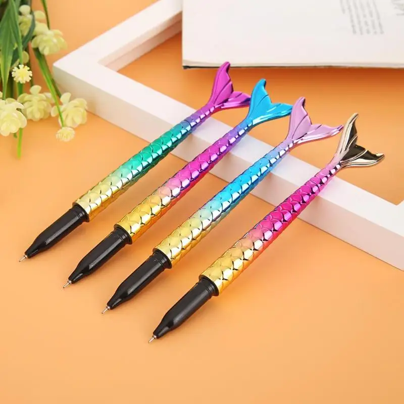 Ручка для письма 0 5 мм в форме русалки нейтральная ручка подписей подарок детей