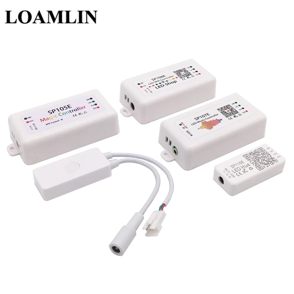 Контроллер пикселей светодиодной ленты WS2811 WS2812B RGB SP105E SP107E SP108E SP110E SP501E DC5