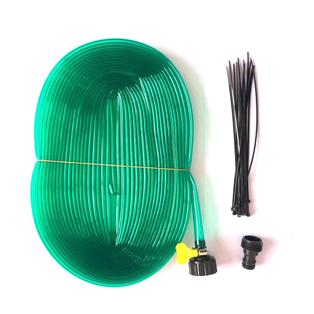 Садовый водяной шланг 12 м микро капельная ирригационная трубка из ПВХ садовый