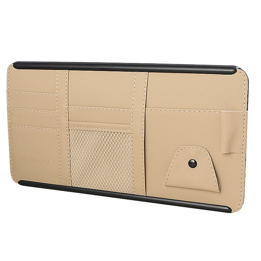 

Car Sun Visor Organizer Multifunction In-Car Pouch Pocket Card Holder Storage Bag Automobiles Interior Tidying Accessories