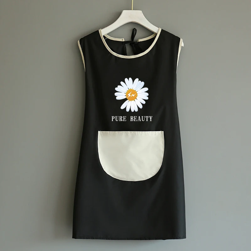 Домашний Фартук Кухонная водонепроницаемая и маслостойкая Милая женская модная