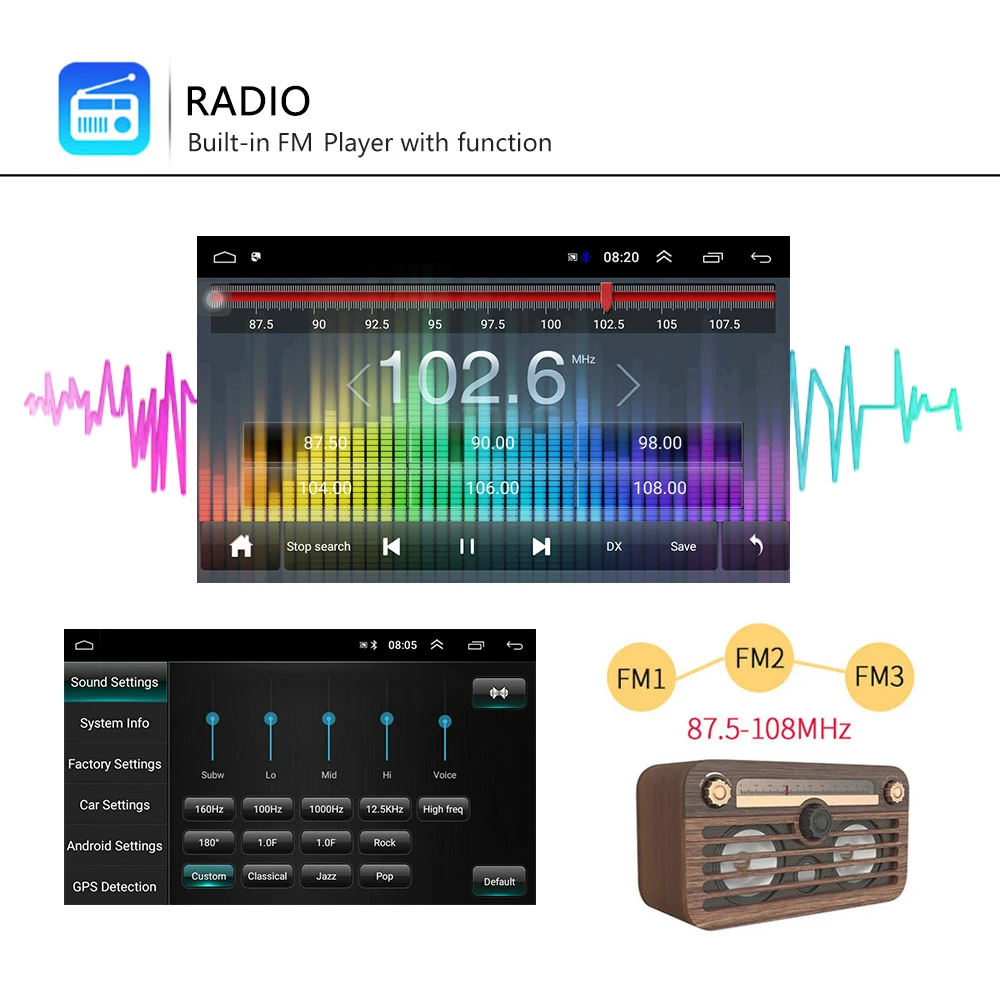 Podofo 2din Автомагнитола Android 8,1 для VW/Volkswagen/Golf/Polo/Passat/b7/b6/SEAT/leon/Skoda " дюймов 2 DIN gps Wifi SD Авто Стерео