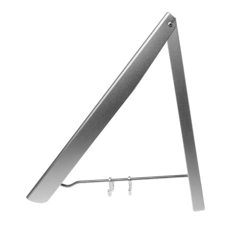 

Wall Mounted Space Aluminum Clothes Hanger Foldable Laundry Coat Rack Towel Shelf G5GB