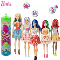 original barbie dolls color reveal fashion toys for girls makeup bonecas children toys gifts accessories barbie doll princess