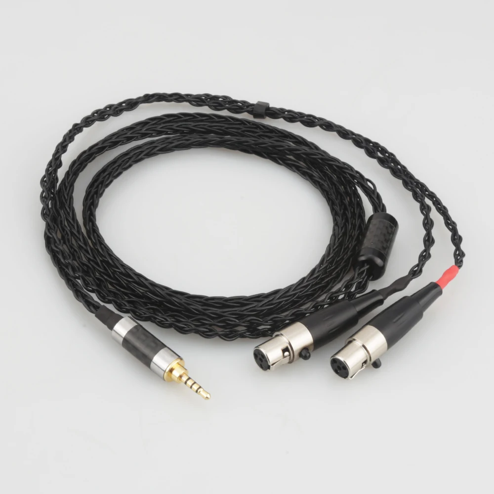 Кабель Audiocrast 2 5 мм для обновления наушников с посеребренным покрытием Audeze LCD-3 LCD3