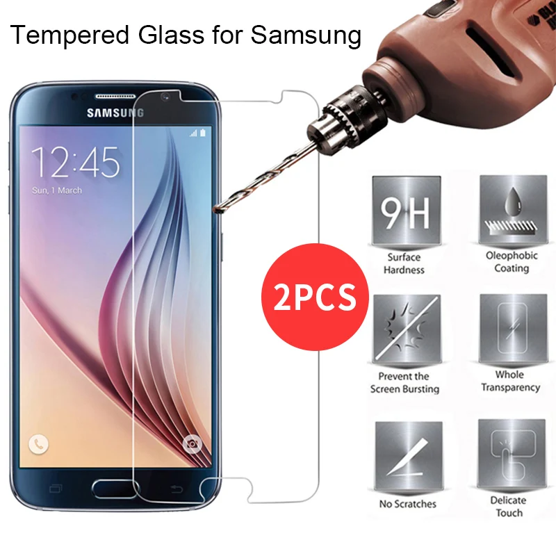 Закаленное стекло для Samsung Galaxy A3 A5 A7 2016 A520 A720 ультратонкая Защитная пленка экрана