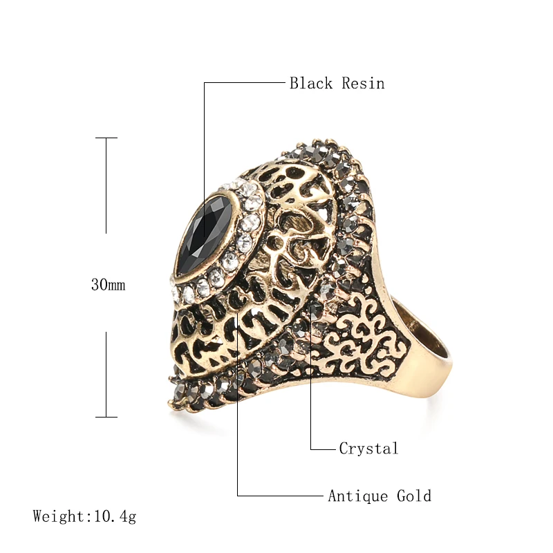 Kinel роскошные обручальные кольца в стиле бохо с каплями воды для женщин античное