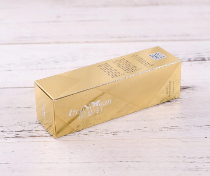 Индивидуальный дизайн печатная художественная бумага косметическая коробка для