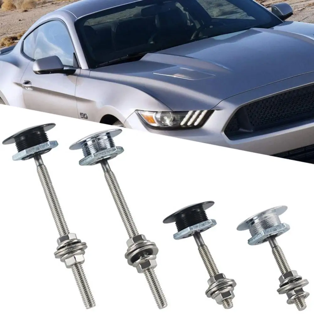 

, Маленького размера, круглой формы с диаметром 32 мм Универсальная Анти-Вор автомобиля капот двигателя Кнопка капюшон Быстрый Pin автоматиче...