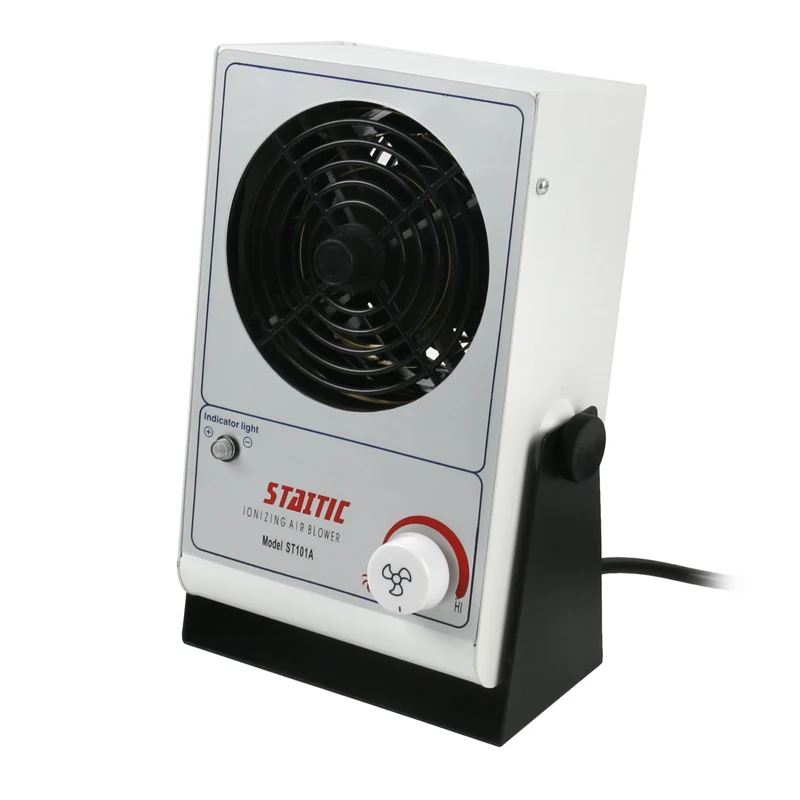Ионизирующий вентилятор ST101A PC электростатический для удаления ионов настольный
