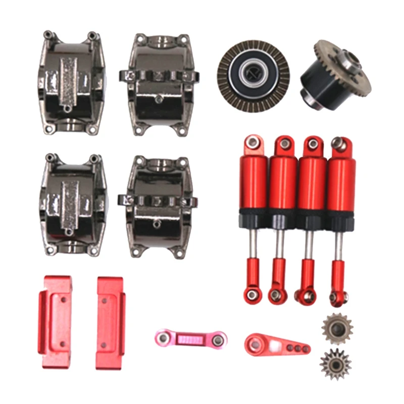 

Differential Box Shock Absorber Bumper for Wltoys A959-B A949 A959 A969 A979 K929 1/18 RC Car Upgrade Parts