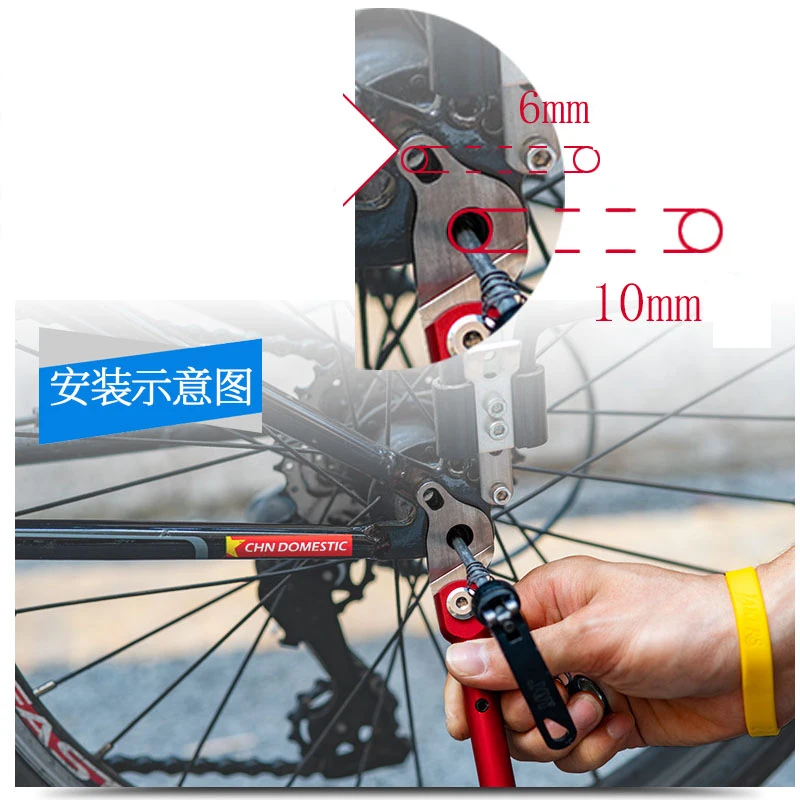

Rolling stone 14 inch and 16 inch bicycle kickstand for Brompton folding bike DAHON K3 foot support Lightweight aluminum alloy