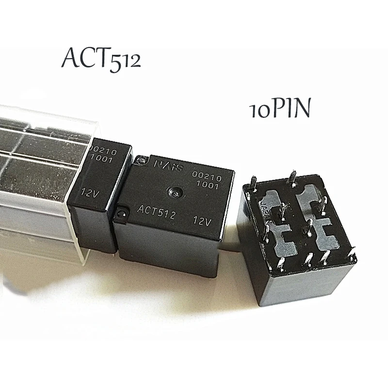 2 шт./партия автомобильные реле ACT512 12 В 10 контактов 20 А постоянного тока ACTP512 J518