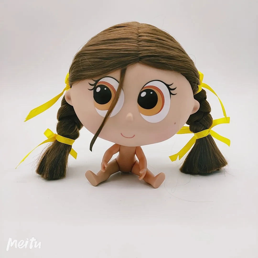 

hot sals plastic doll German Big Head Doll Chamoy Big Eye Doll Limbs Movable Baby doll girls toys