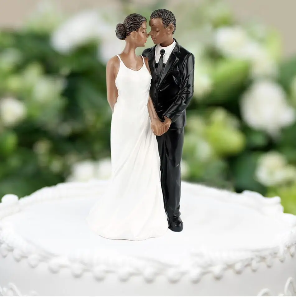 

Полимерные свадебные торты topper свадебный день невесты жениха обручальные рандомные сувениры Mr Mrs