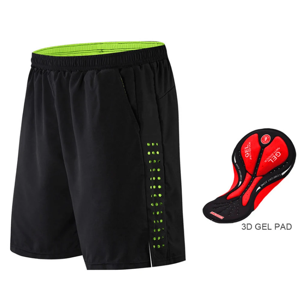 Мужские велосипедные шорты гелевые с подкладкой мужская одежда Mtb черные