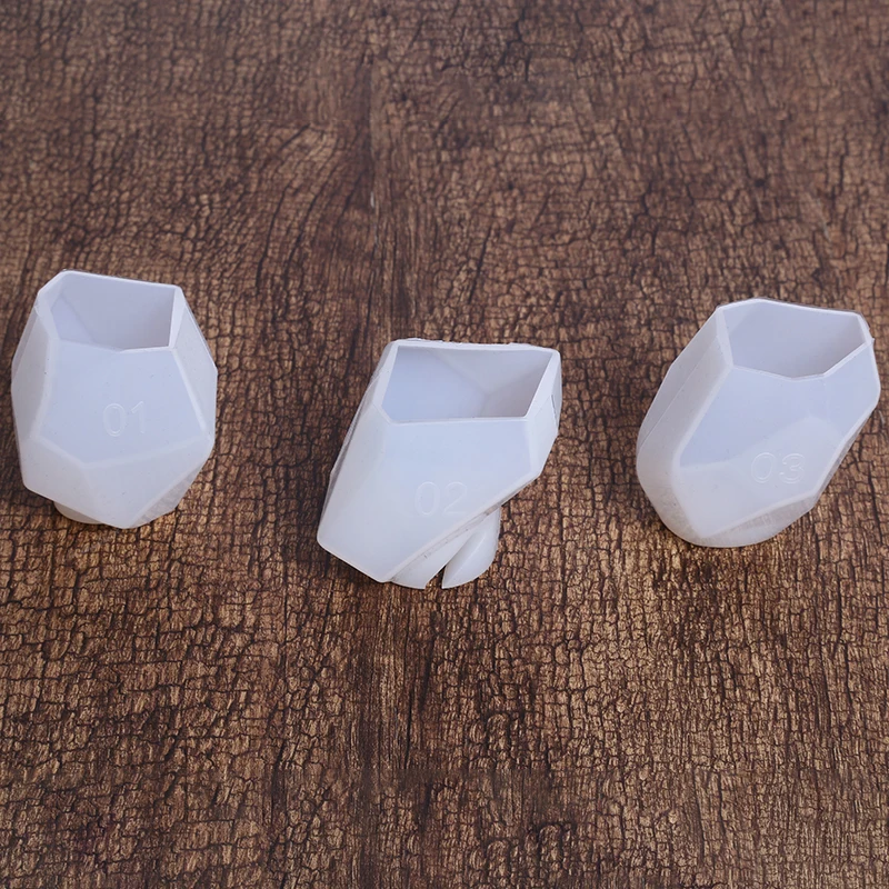 Прозрачная силиконовая высушенная форма цветок для эпоксидной УФ смолы