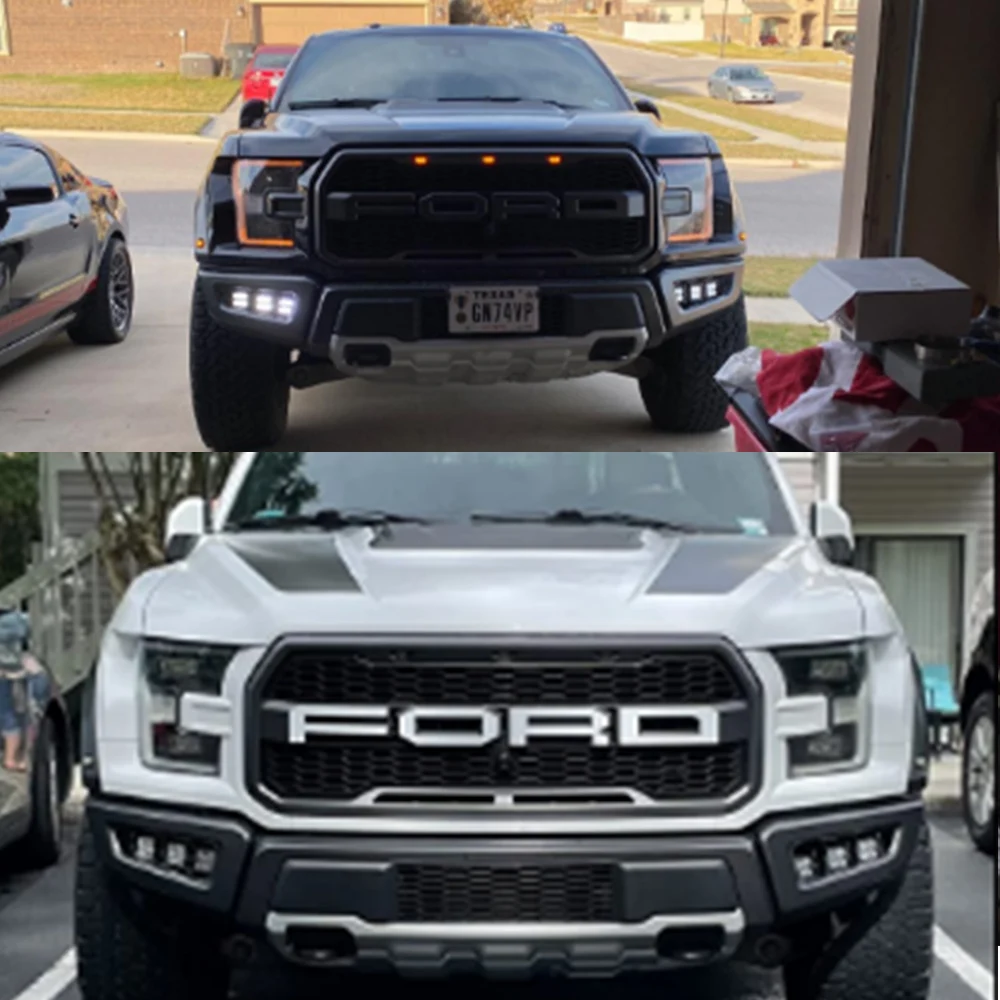 2 шт. Автомобильные светодиодные фары для Ford F150 Raptor 2017 2018 2019 2020 | Автомобили и