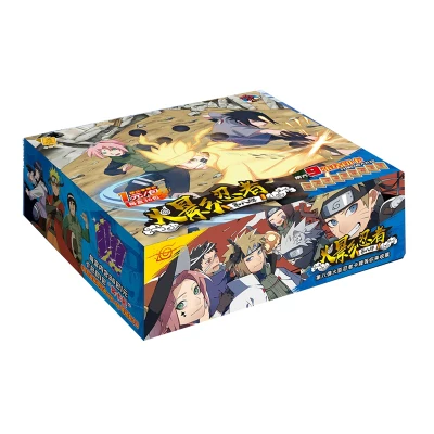 Colecci&oacute;n de Naruto Anime japon&eacute;s de novena generaci&oacute;n, tarjeta Flash de bronce, Uzumaki, Naruto, tarjeta de juego, regalo de juguete coleccionable-5