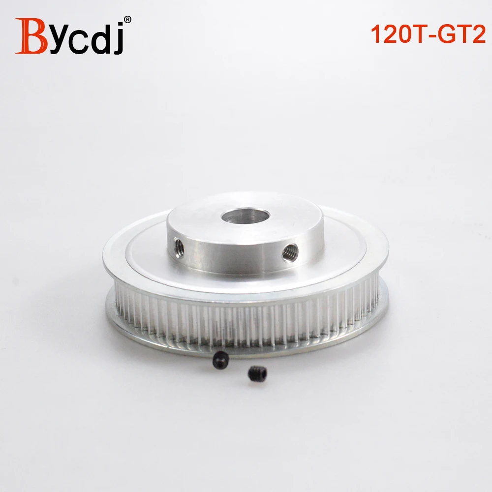 120 Teeth 2GT Timing Pulley Bore 6/6.35/8/10/12/14/15/17/19/20/22/25mm for GT2 Synchronous belt width 6/10mm 120Teeth 120T | Обустройство