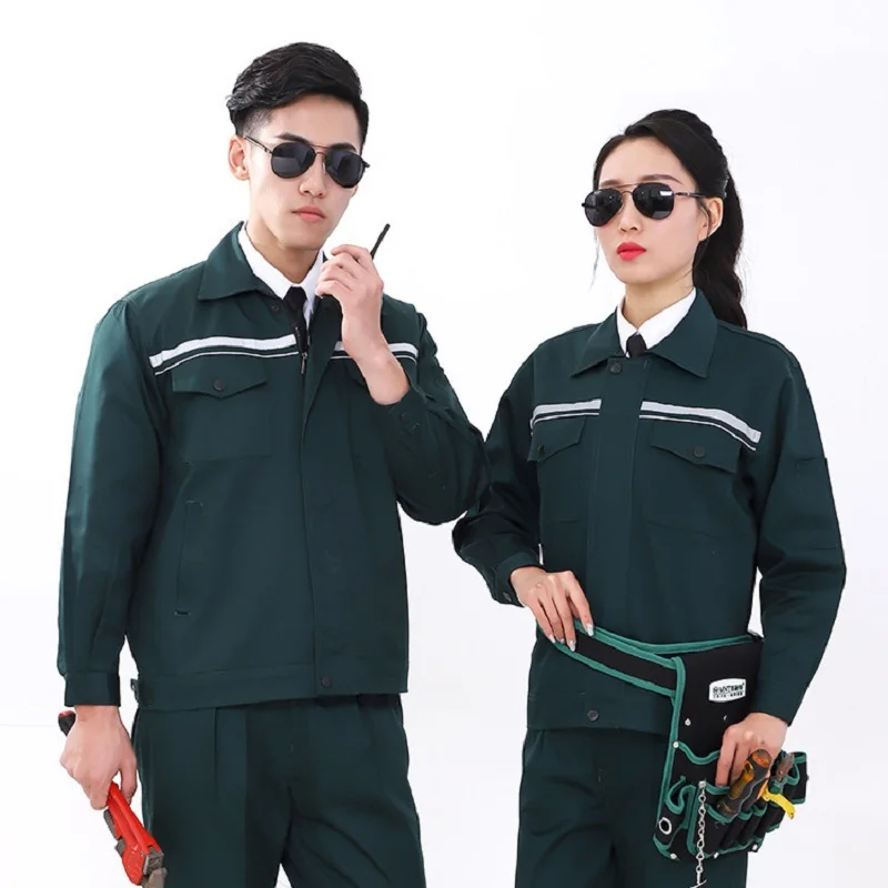 Сварочные костюмы светоотражающий комплект одежды для мужчин и женщин Рабочая