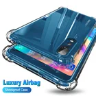 Чехол для телефона Samsung Galaxy M10 M20 M30 M40 M11 M40S M10S M01S M60S M01 M51 M30S M21 M31 M31S мягкий прозрачный прочный Чехол подушки безопасности