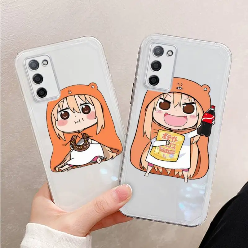 

umaru chan Phone Case Transparent For oppo R17 R15 R11 R9 F11 A32 A39 K7 K5 S X PRO PLUS moible bag