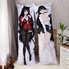 Аниме Kakegurui Yumeko компульсивный геймбер дакимакура обнимающая подушка для тела чехол для мужчин Otaku наволочка для всего тела домашнее постельное белье подарок