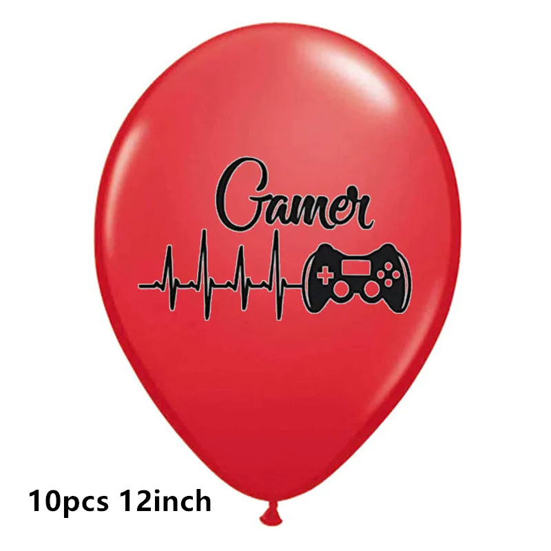 10pcs 12inch 10 шт. игровой контроллер латексный воздушный шар игра на джойстик шарики для день рождения вечерние украшения Globos мальчик дети любимые игрушки подарок поставки - Цвет: 10pcs 12inch