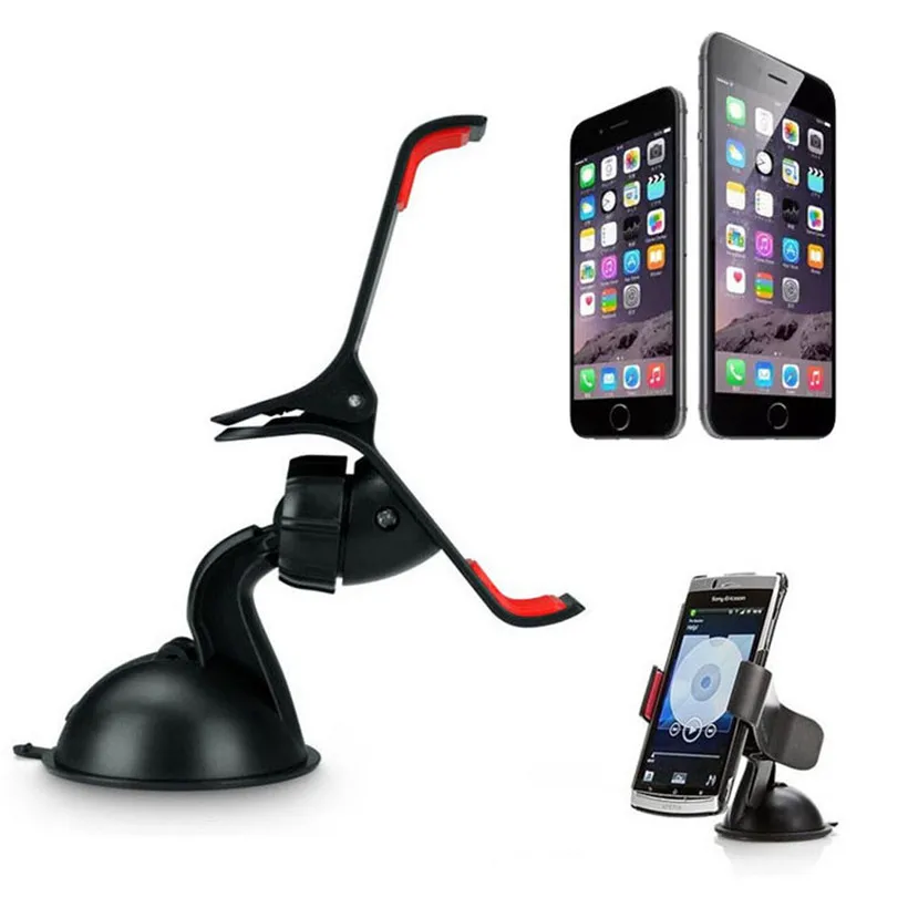 

Universal Car Windshield Mount Stand Holder For iPhone 5S 6S / 6 Plus Phone GPS