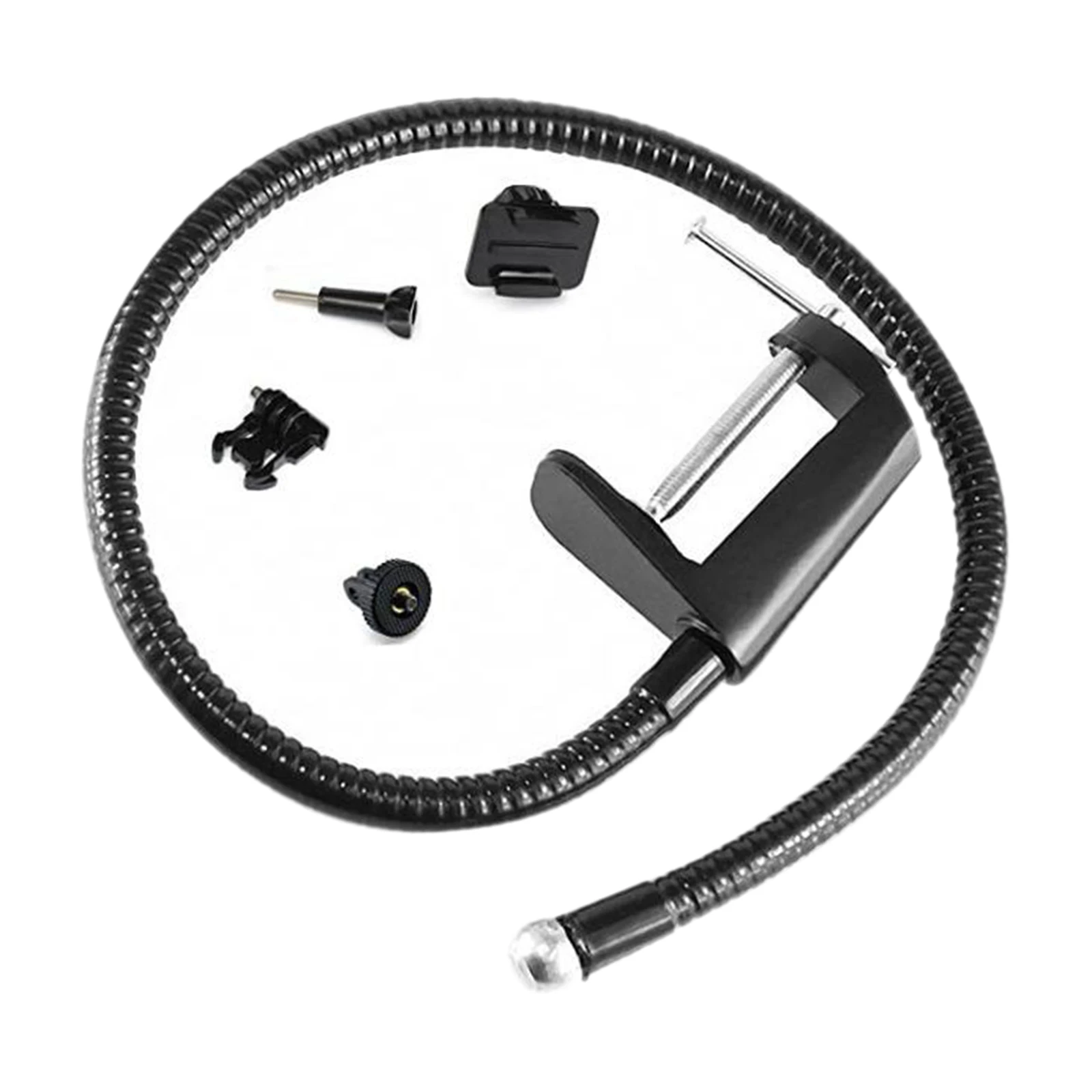 Настольный держатель для веб камеры с гибким креплением на стол зажимом