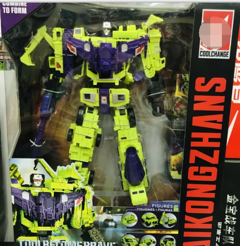 Трансформация Defender Defensor Devastator фигурка игрушки экшн-фигурка робот развивающая модель Рождественский подарок для детей