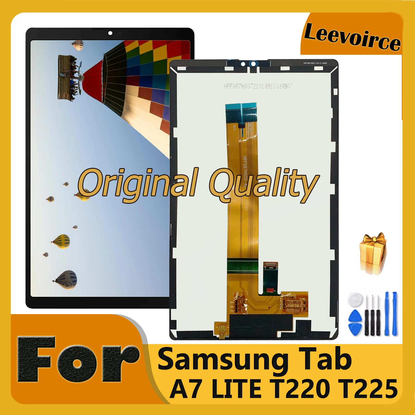 8 7 ''ЖК-дисплей для Samsung Tab A7 Lite 2021 SM-T220 T220 T225 Wifi жк-дисплей с сенсорным экраном в