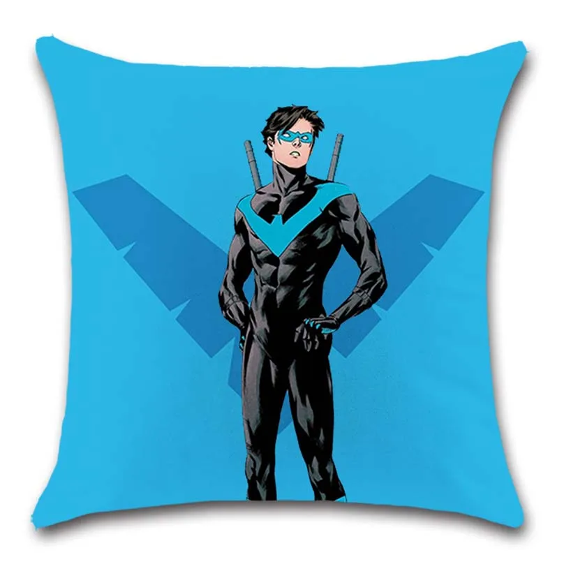 Бэтмен семья летучая мышь женщина девушка Робин Логотип Знак наволочка