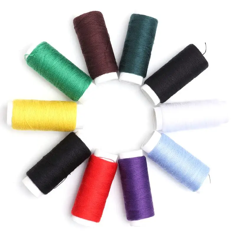 10 шт./компл. 90 м хлопковые швейные нитки для вышивки сделай сам Рукоделие Шитье